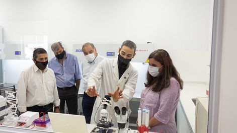 Se produjo una verdadera ola de contagios y casi se cuadruplicó la cantidad de pacientes con Covid-19. / Archivo.
