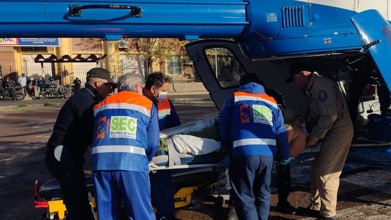 La mujer quedó internada en el hospital Lagomaggiore de Ciudad, adonde fue trasladada en helicóptero sanitario de la Policía | Imagen ilustrativa / Los Andes