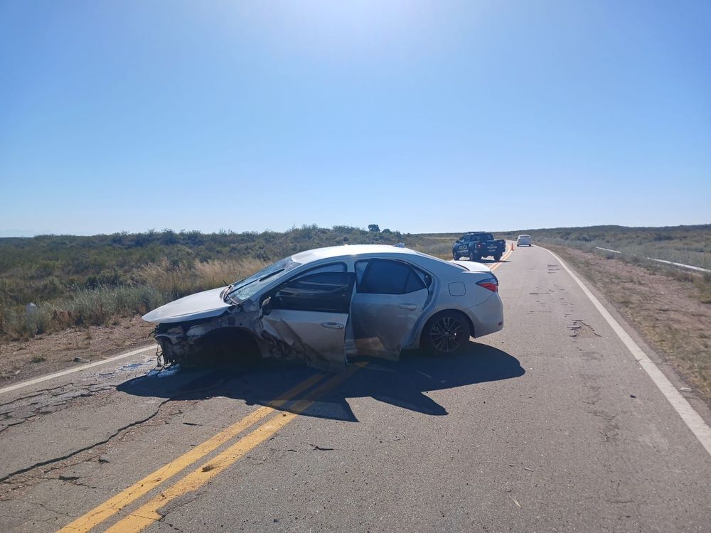 Un hombre resultó lesionado tras sufrir un siniestro vial en San Rafael.