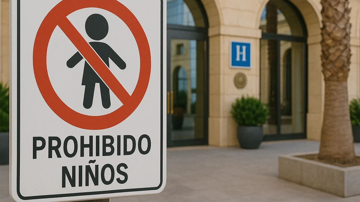 Qué es la moda no kids que se impone en hoteles y bares y por qué genera  polémica