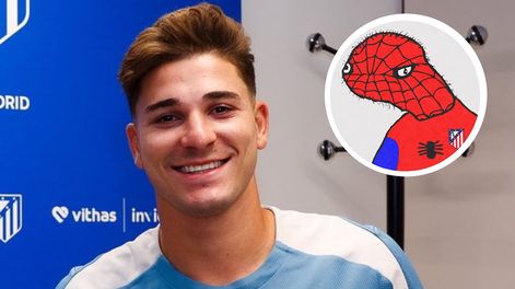 Julián Álvarez, nuevo jugador del Atlético Madrid