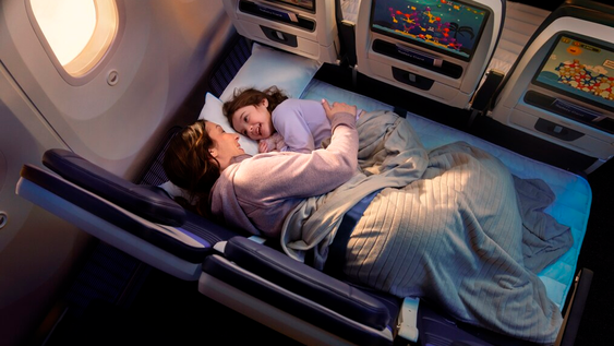 United Airlines anunció el lanzamiento de United Relax Row.