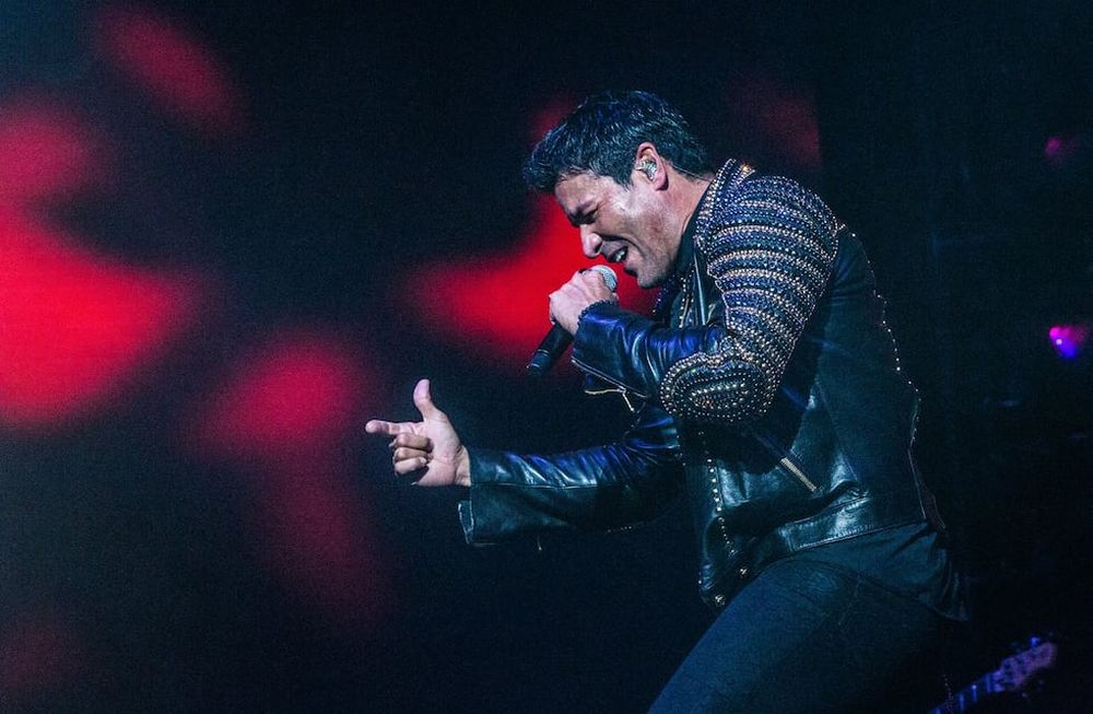 El cantante canceló su gira por Latinoamérica y el concierto en Mendoza fue uno de los primeras presentaciones interrumpidas por la pandemia.