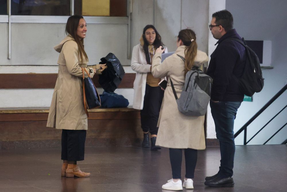  La psiquiatra Agustina Cosachov (i), imputada por la muerte de Diego Armando Maradona.