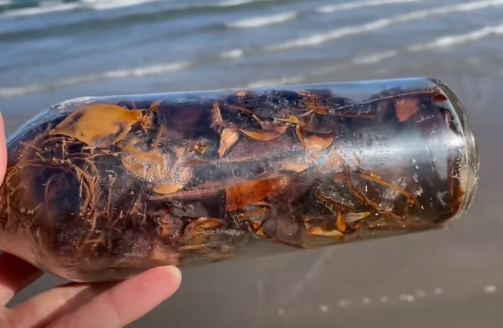 En su interior, explican expertos, se pueden encontrar hierbas, plantas, componentes del cuerpo humano como pelos, uñas y fluidos corporales. Foto: Captura video