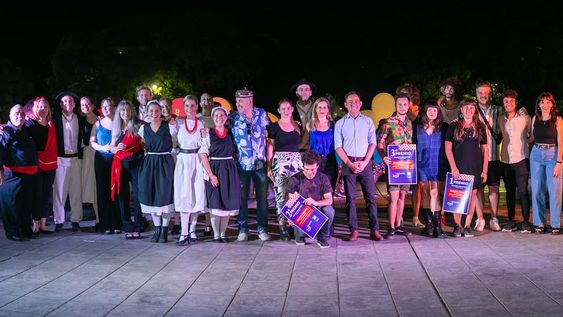 Las pascuas croatas tuvieron un gran cierre en la Plaza Independencia