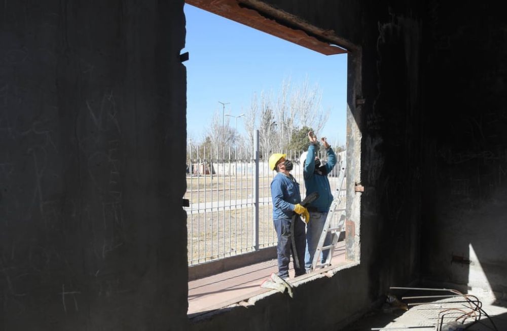 En la primera etapa de Mendoza Activa se presentaron 2.622 iniciativas. La construcción, una de las áreas beneficiadas. / Foto: José Gutiérrez