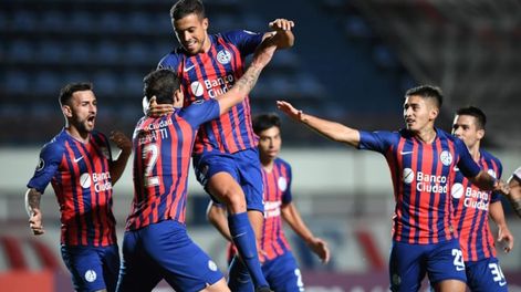El mendocino Franco Di Santo volvería a la titularidad en el Ciclón tras superar una lesión el domingo en el Monumental. / Gentileza.