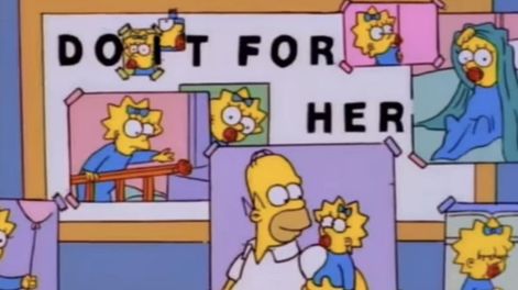 Los Andes | El famoso Do it for her que alguna vez Homero le dedicó a Maggie para seguir adelante en su trabajo (Los Simpson)