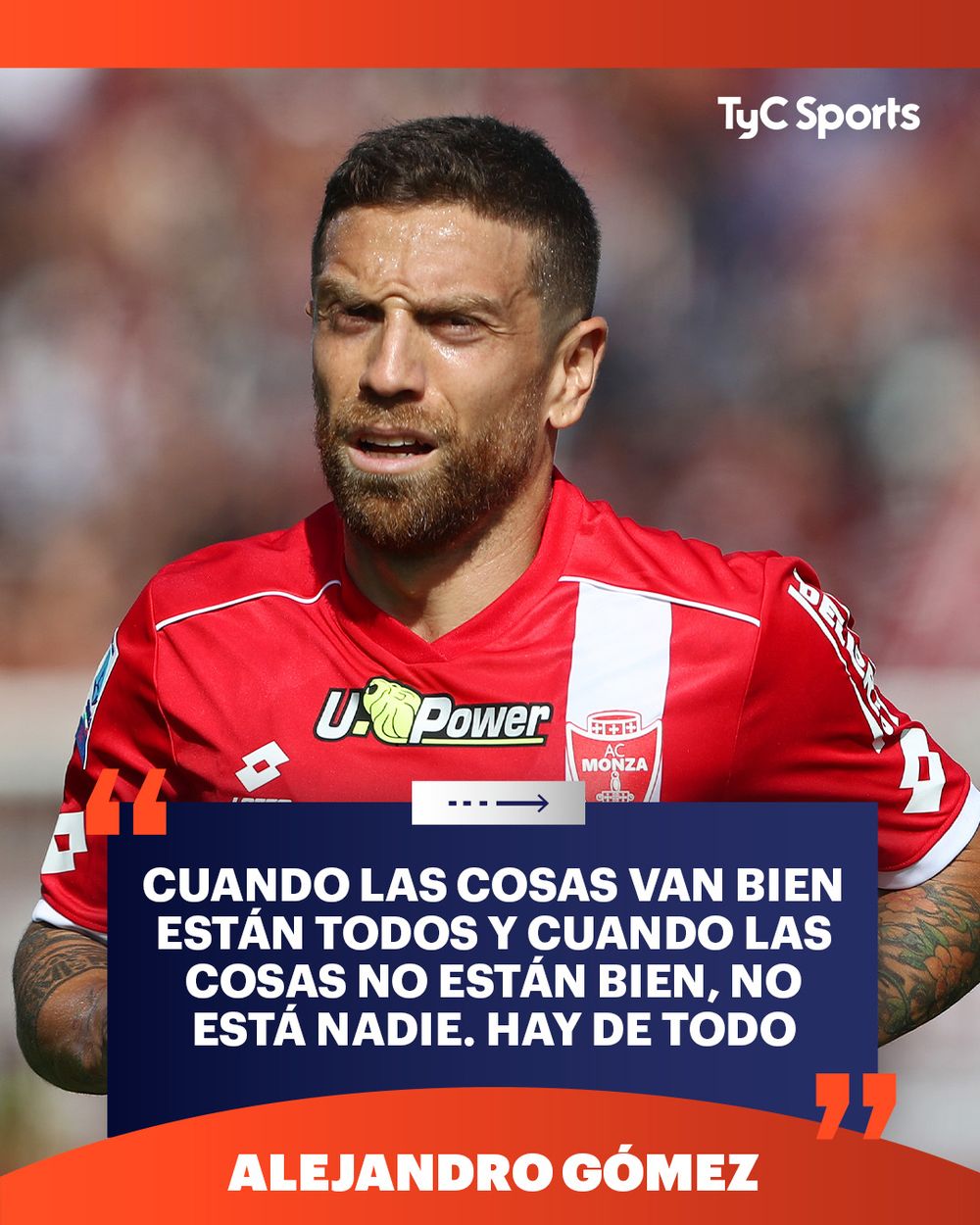 Papu Gómez, rompió el silencio.