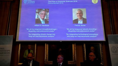 Nobel de Economía para dos estudiosos de Cambio Climático y vida sustentable