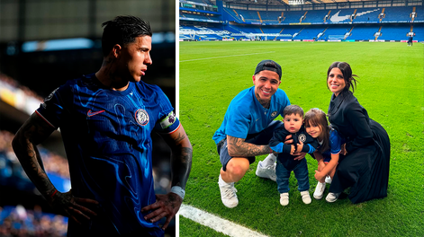 Enzo Fernández publicó la primera foto con Valentina Cervantes tras la reconciliación.