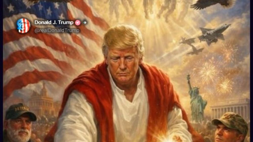 Donald Trump borró la imagen con IA tras las críticas de la comunidad cristiana.
