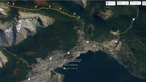 Los Andes | Imágenes de Laguna del Caminante, en Tierra del Fuego