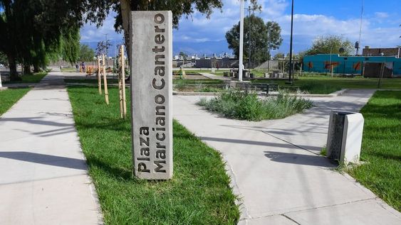 Guaymallén construyó una plaza homenaje al gran Marciano Cantero