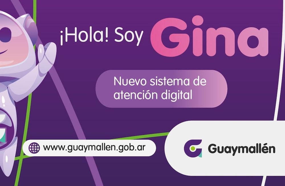 Presentamos a Gina: la vecina de Guaymallén que resolverá todas tus consultas