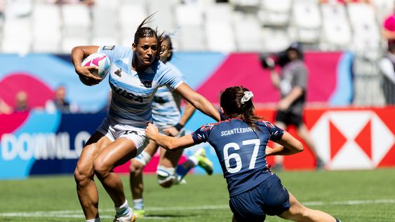 Seven. Sofía González una de las mejores seleccionadas de Argentina en modalidad reducida