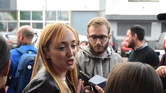 Acto por el día de la Lealtad Peronista. Sindicalistas de diferentes gremios se hicieron presentes en el acto. La presidente del partido, Anabel Sagasti estuvo presente en el salón junto a otras autoridades políticas.Foto: Mariana Villa / Los Andes