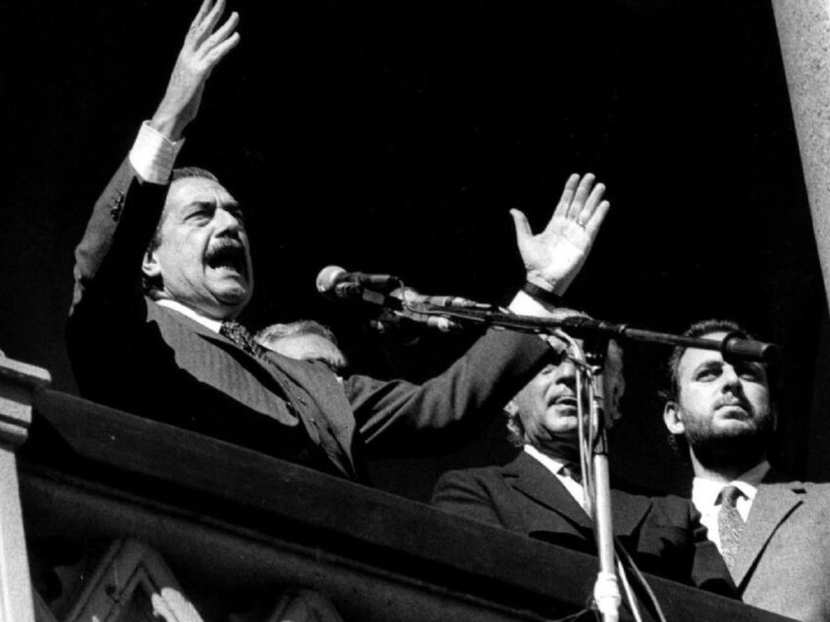 El entonces presidente Raúl Alfonsín y la forja del Mercosur.