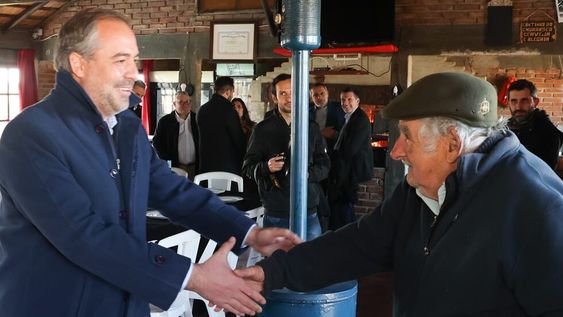 Matías Stevanato se reunió con José “Pepe” Mujica