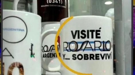 Estos son los recuerdos que se venden en una terminal de Rosario / Twitter