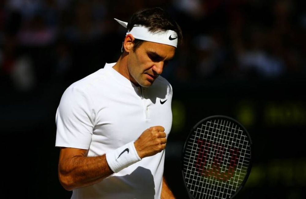 Federer y una impensada pareja
