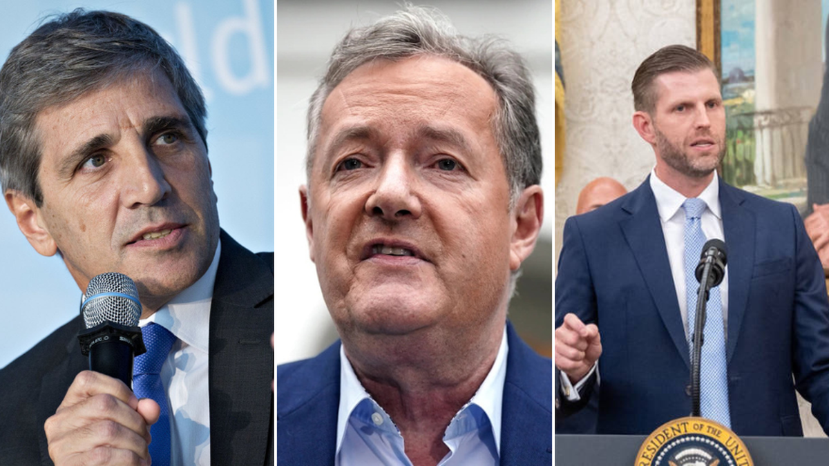 Luis Caputo y el hijo de Trump se enfrentaron contra un periodista británico por el tema Malvinas