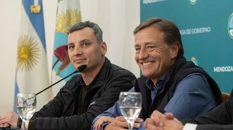 Los Andes | El Gobernador Rodolfo Suarez brindó una conferencia de prensa en la que presentó detalles de dos proyectos enviados a la Legislatura provincial.Uno de esos proyectos es sobre una ley vinculada a la construcción del Proyecto Hidroeléctrico Multipropósito