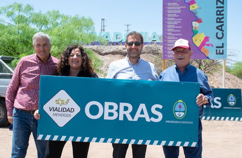 La Provincia avanza con las obras del perilago en el dique El Carrizal