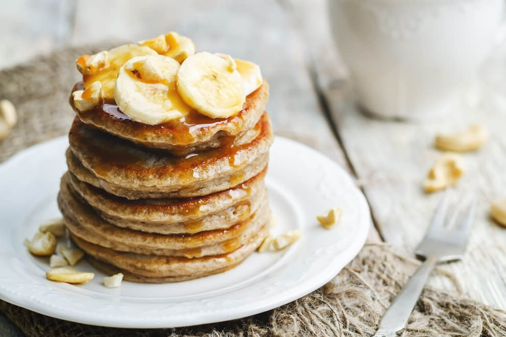 Recetas f&aacute;ciles: p&aacute;nqueques de banana.
