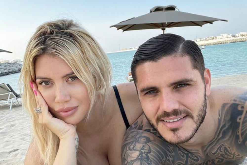Mauro Icardi y Wanda Nara