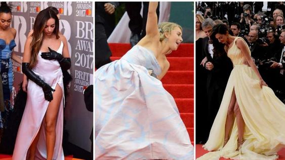 Los bloopers fashionistas fatales de los famosos