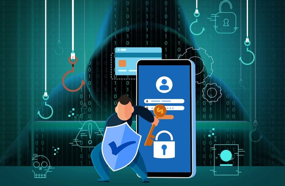 La ciberseguridad. Ilustración de Oscar Roldán.