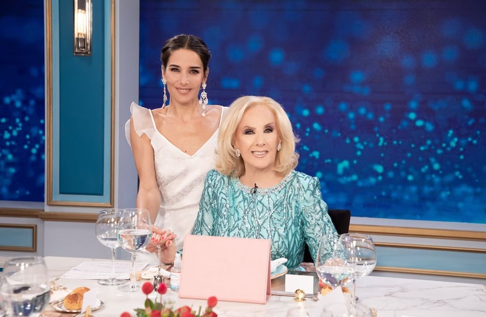 Mirtha Legrand y Juana Viale. (Foto: Prensa)