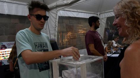 Los DNI terminados en 8 fueron los primeros en votar para elegir a la Reina Nacional de la Vendimia 2023.