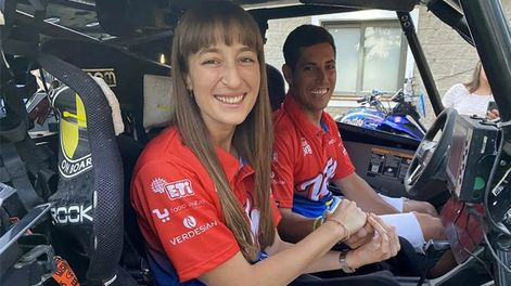 Los Andes | Valentina Pertegarini junto a su esposo Nicolás Cavigliasso /Foto: Valentina Pertegarini