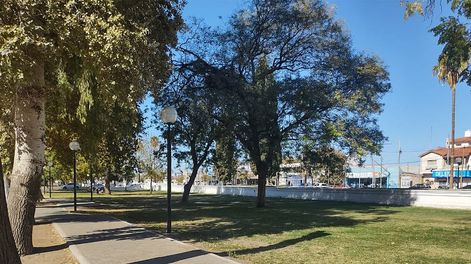 El predio donde planean instalar el polo gastronómico sanmartiniano. | Foto: gentileza