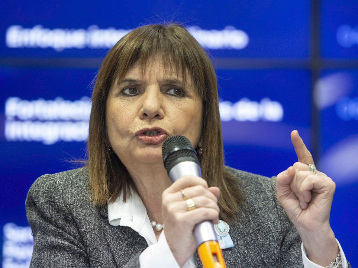 Patricia Bullrich, senadora y jefa del bloque de LLA