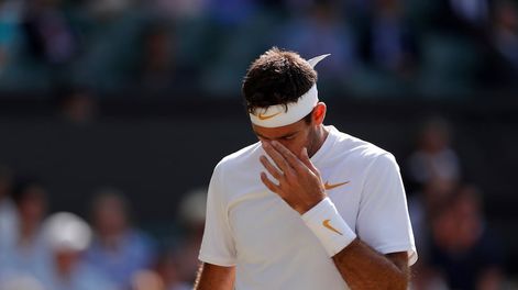 Del Potro se bajó del M1000 de Toronto por problemas en su muñeca