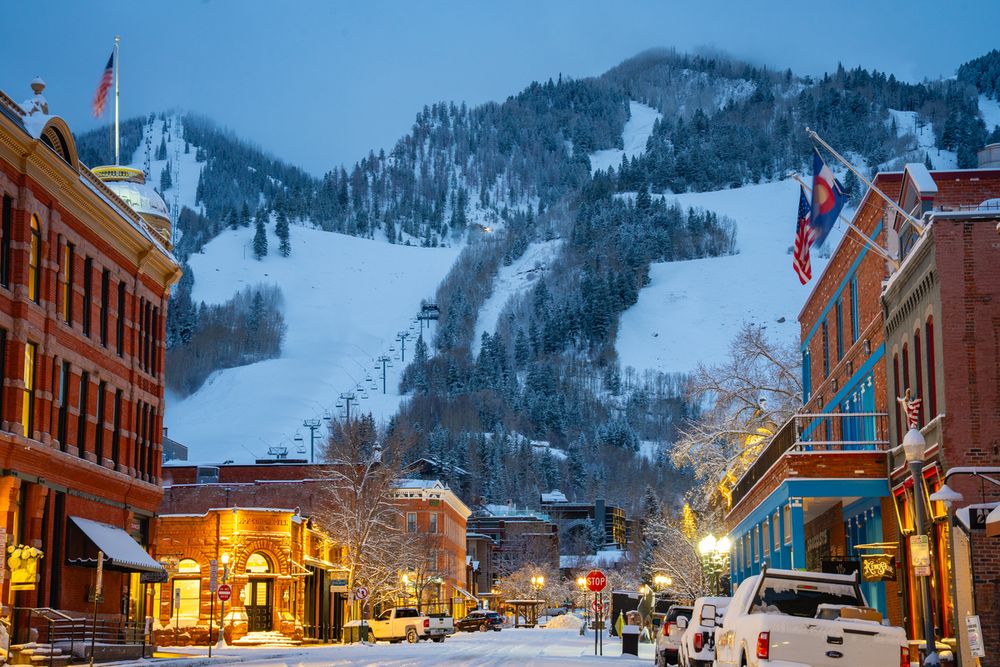 Las calles del centro de Aspen