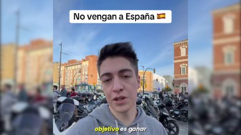 Un argentino en España se volvió viral al quejarse que no se puede ahorrar.