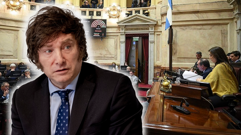 El cinismo del Senado: la crítica de Javier Milei a la Cámara presidida por Victoria Villarruel.