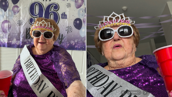 Tiene 96 años, es influencer y está al borde del desalojo por organizar fiestas descontroladas