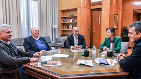 Massa se reunió con el CEO de Aceitera General Deheza - Foto Gentileza