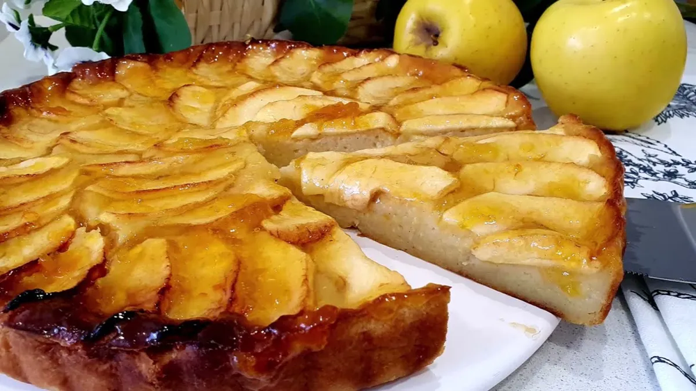 Tarta de manzana sin harina ni manteca: liviana, húmeda y lista en 20 minutos