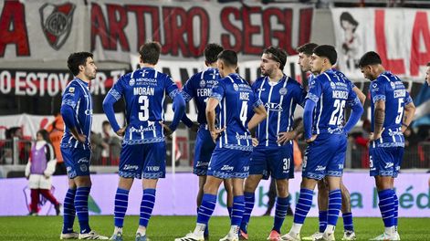 Godoy Cruz volvió a perder, esta vez ante River Plate, y acumula ocho encuentros sin triunfos. 