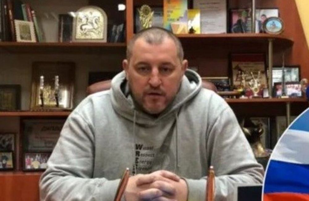 Gennady Matsegor, alcalde de Kupiansk, entregó el control de su pueblo a los rusos. / Foto: Gentileza