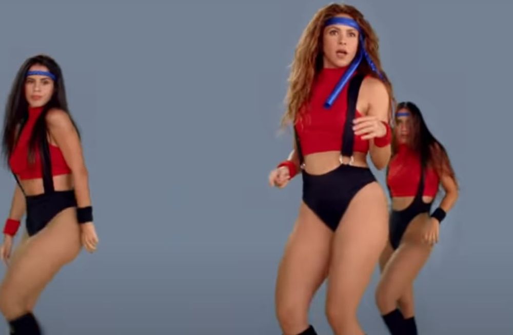 Shakira en el video de Black Eyed Peas