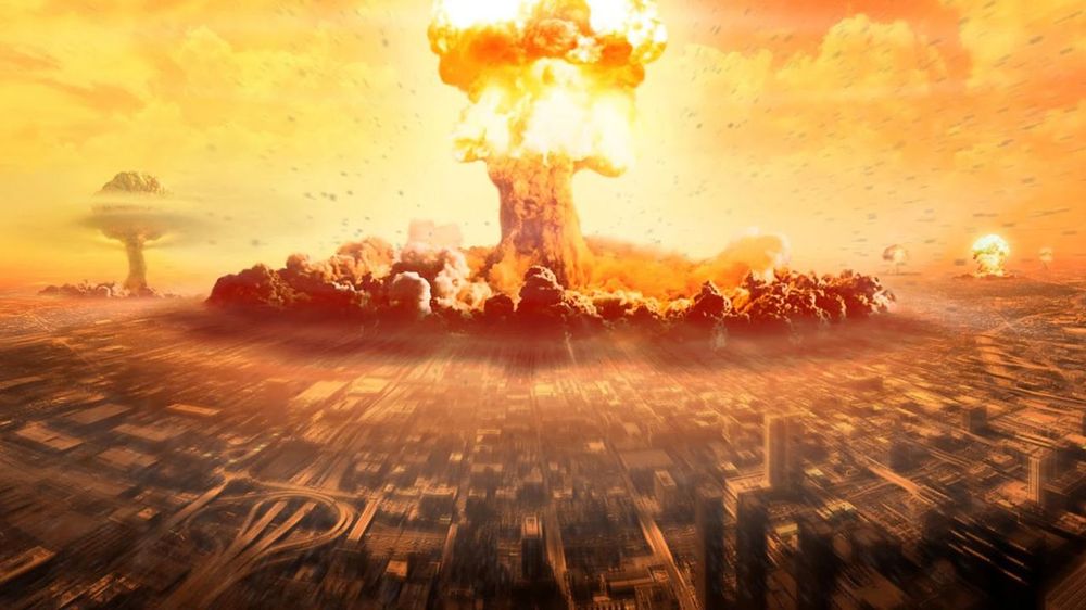 Simulación de un hipotético fin del mundo.