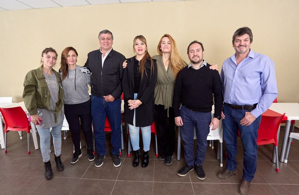 El intendente de Las Heras, Daniel Orozco, junto al presidente del Concejo Deliberante Martin Bustos, realizaron una recorrida por el Centro de Día de la Asociación Civil No Más Hambre y por las obras de Casa Justina, ubicadas en El Borbollón.